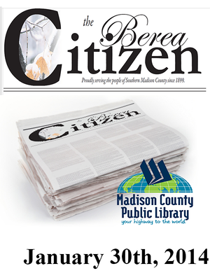 cover image of The Berea Citizen 2014 01/30